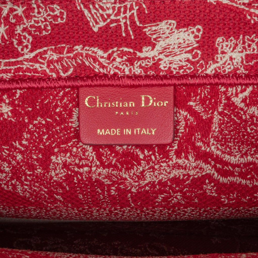 Dior Medium Toile de Jouy Book Tote (SHG-mg1ozt)