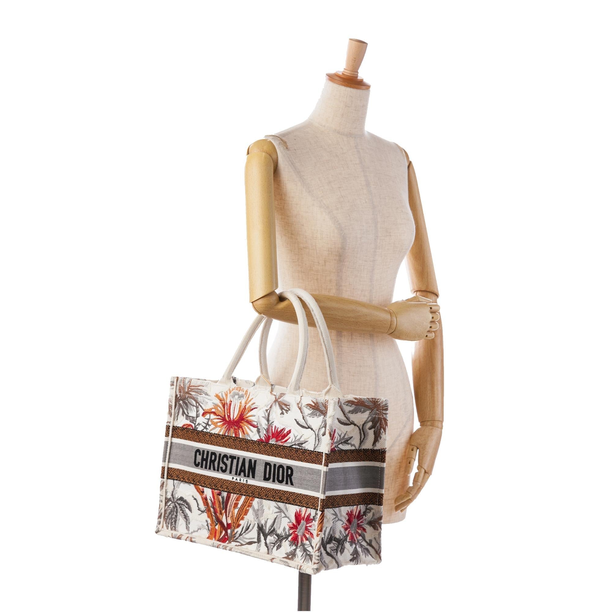 Dior Medium Toile de Jouy Tropicalia Book Tote (SHG-2OSMGq)