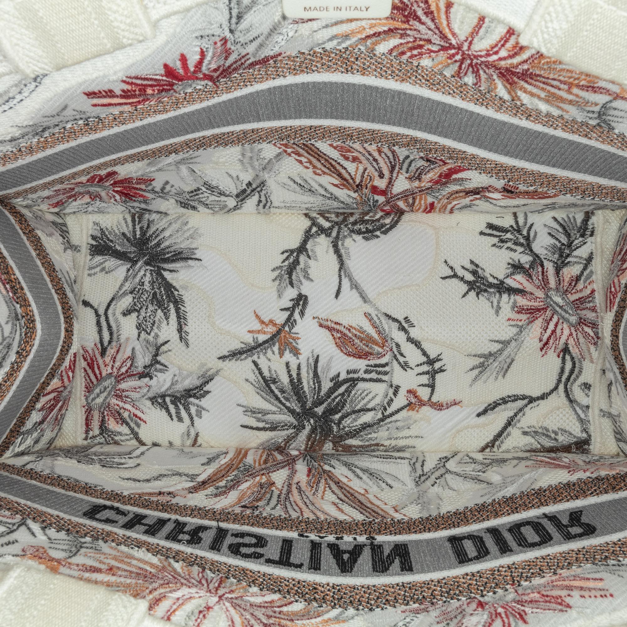 Dior Medium Toile de Jouy Tropicalia Book Tote