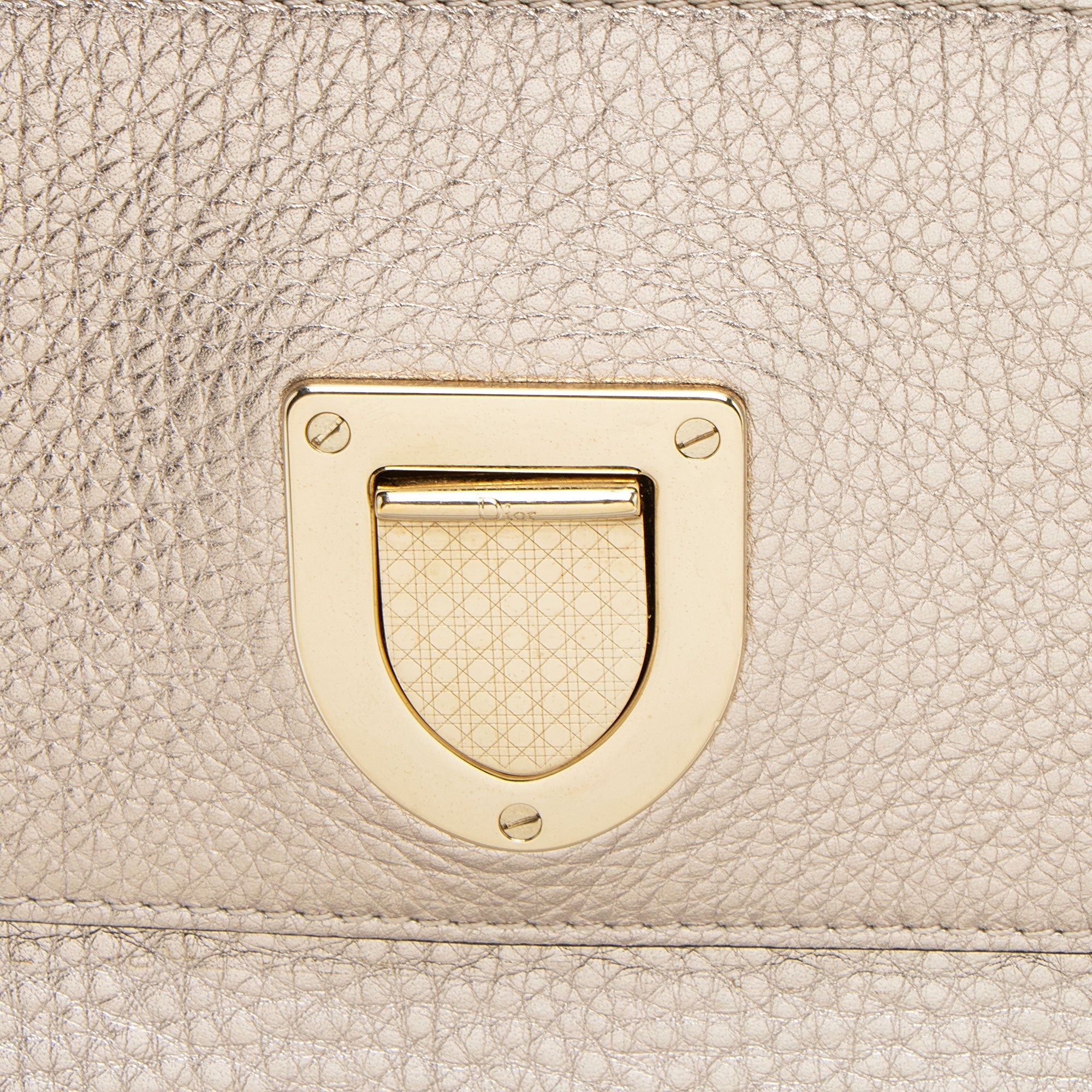 Dior Metallic Calfskin Diorever Medium Tote