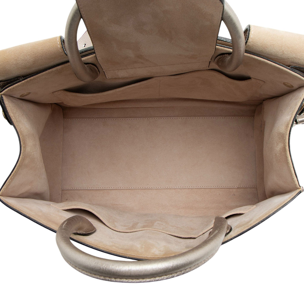 Dior Metallic Calfskin Diorever Medium Tote