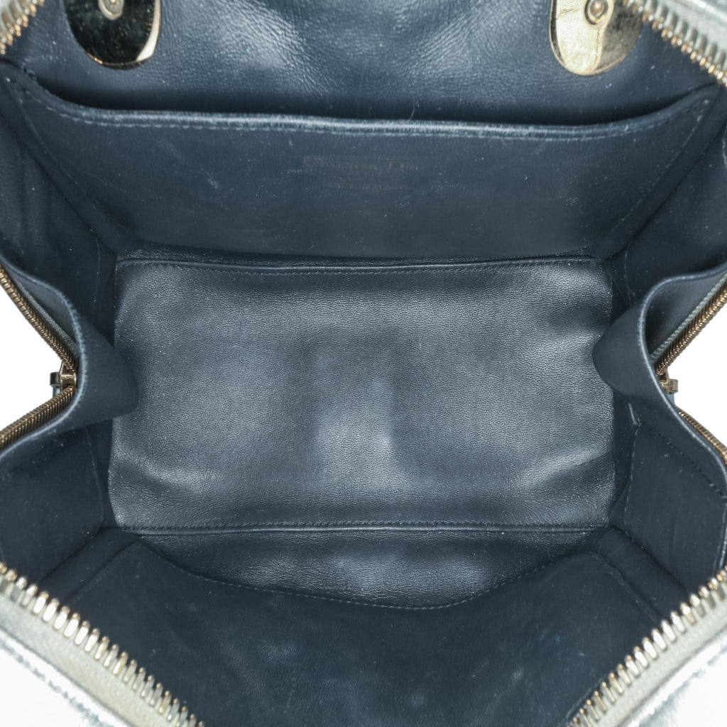 Dior Metallic Lambskin Cannage Lily Tote