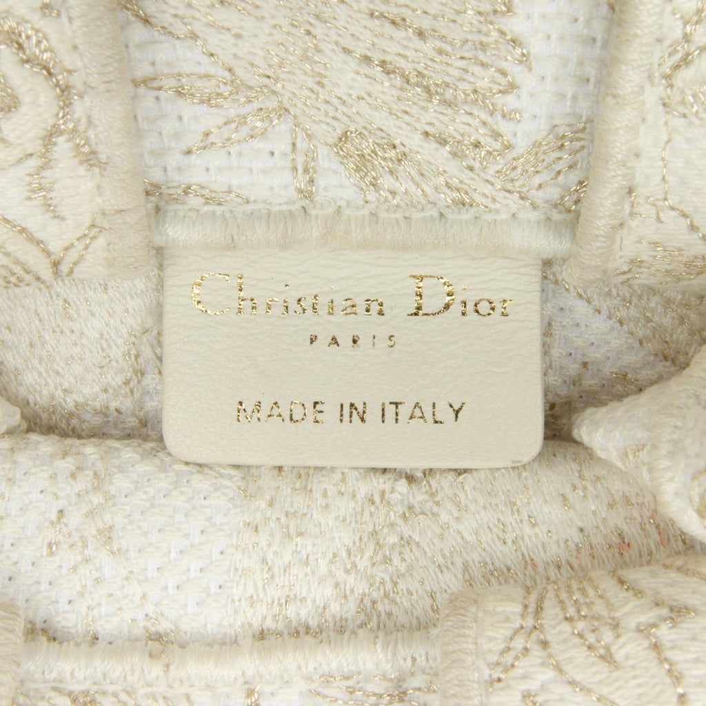 Dior Mini Jardin D'Hiver Vertical Book Tote