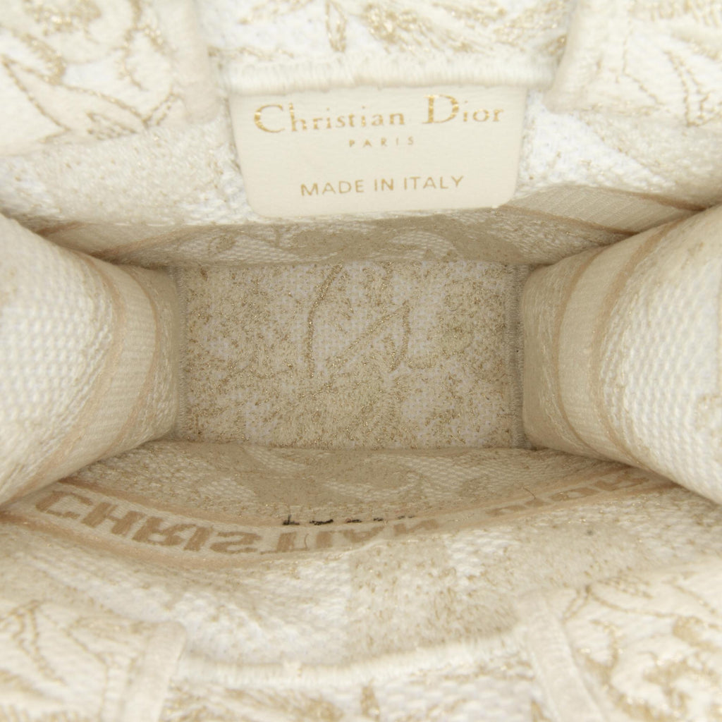 Dior Mini Jardin D'Hiver Vertical Book Tote