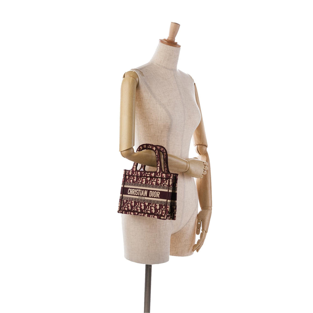 Dior Mini Oblique Book Tote (SHG-9NZple)