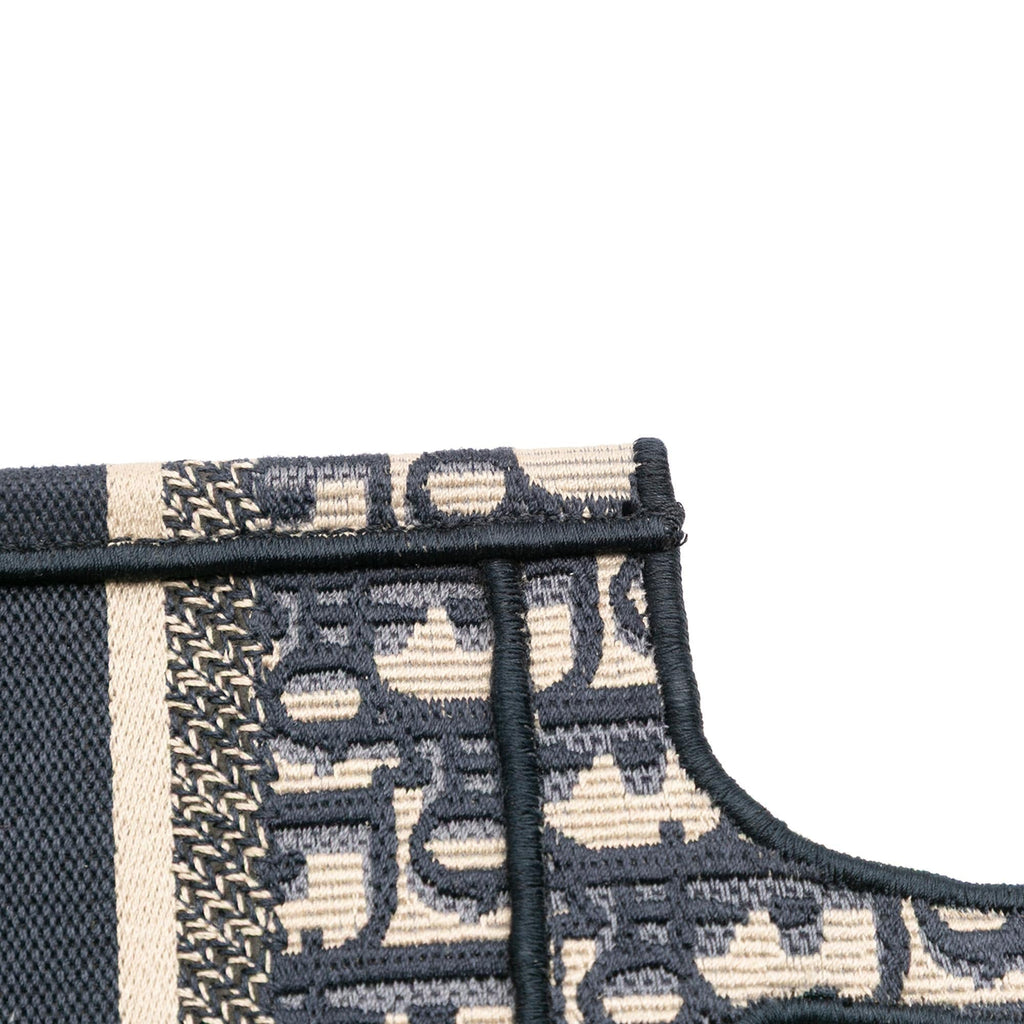 Dior Mini Oblique Canvas Book Tote