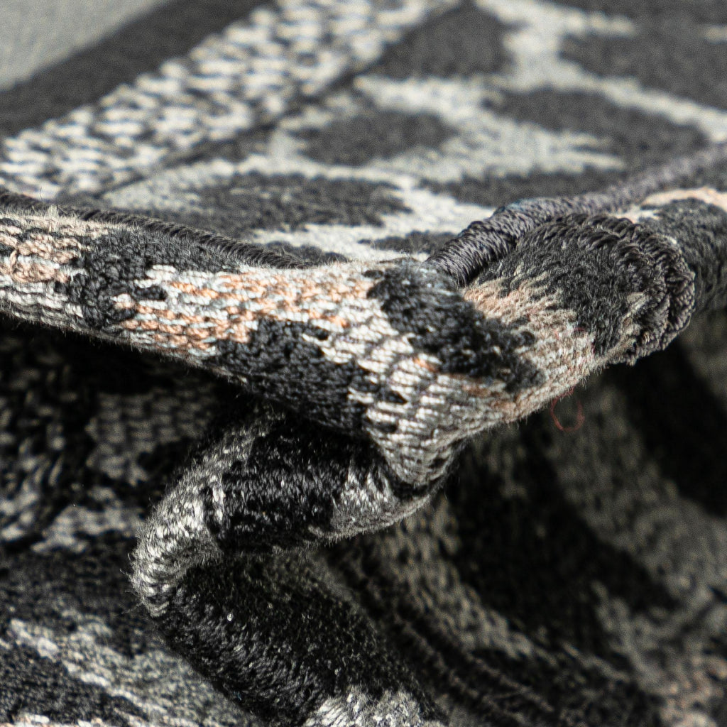 Dior Mizza Mini Embroidered Canvas Leopard Book Tote