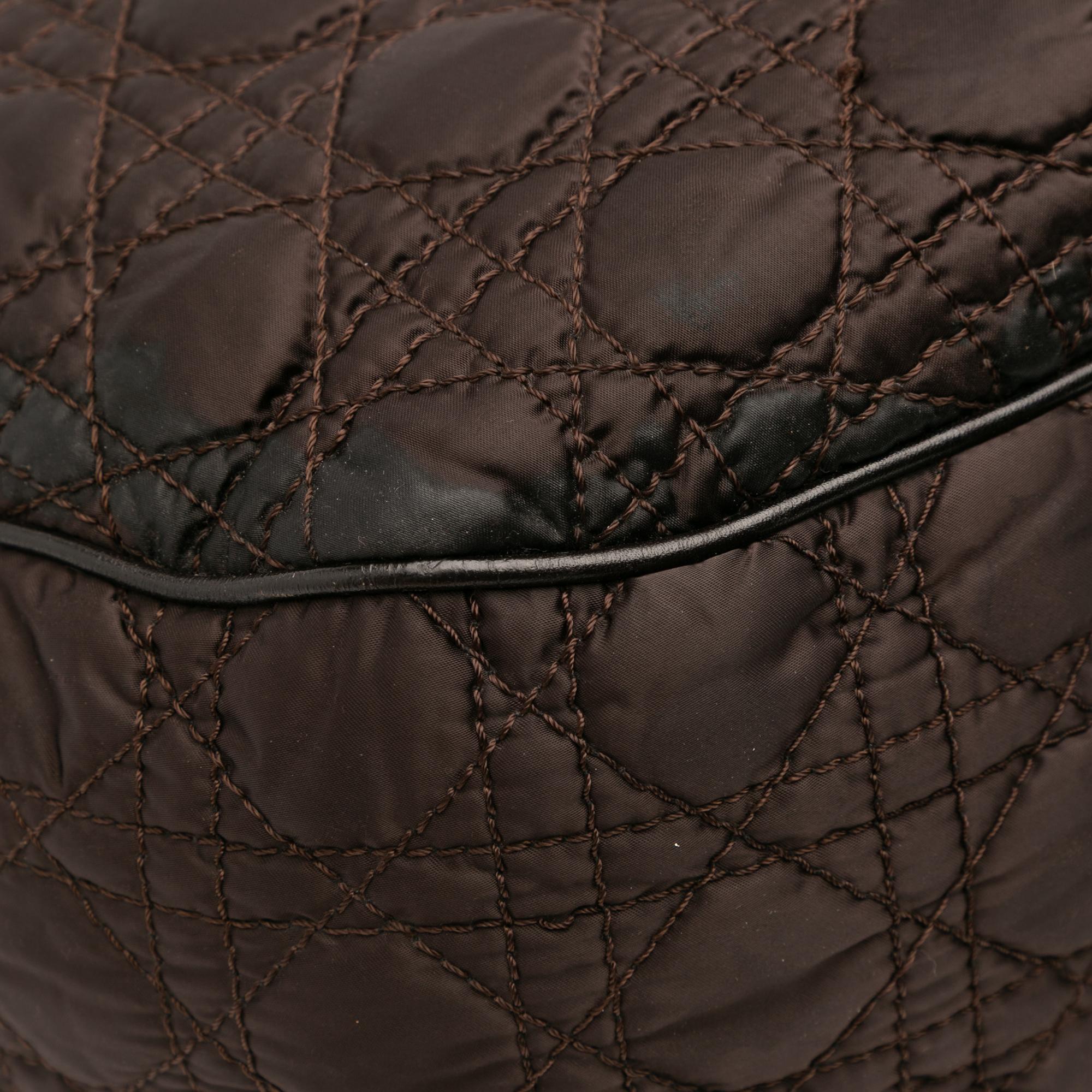 Dior Nylon Cannage Lovely Shopper Tote