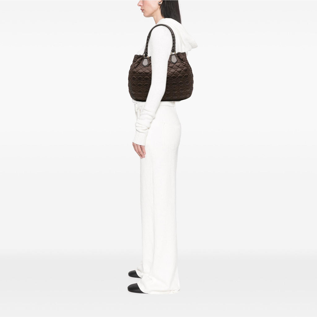 Dior Nylon Cannage Lovely Shopper Tote