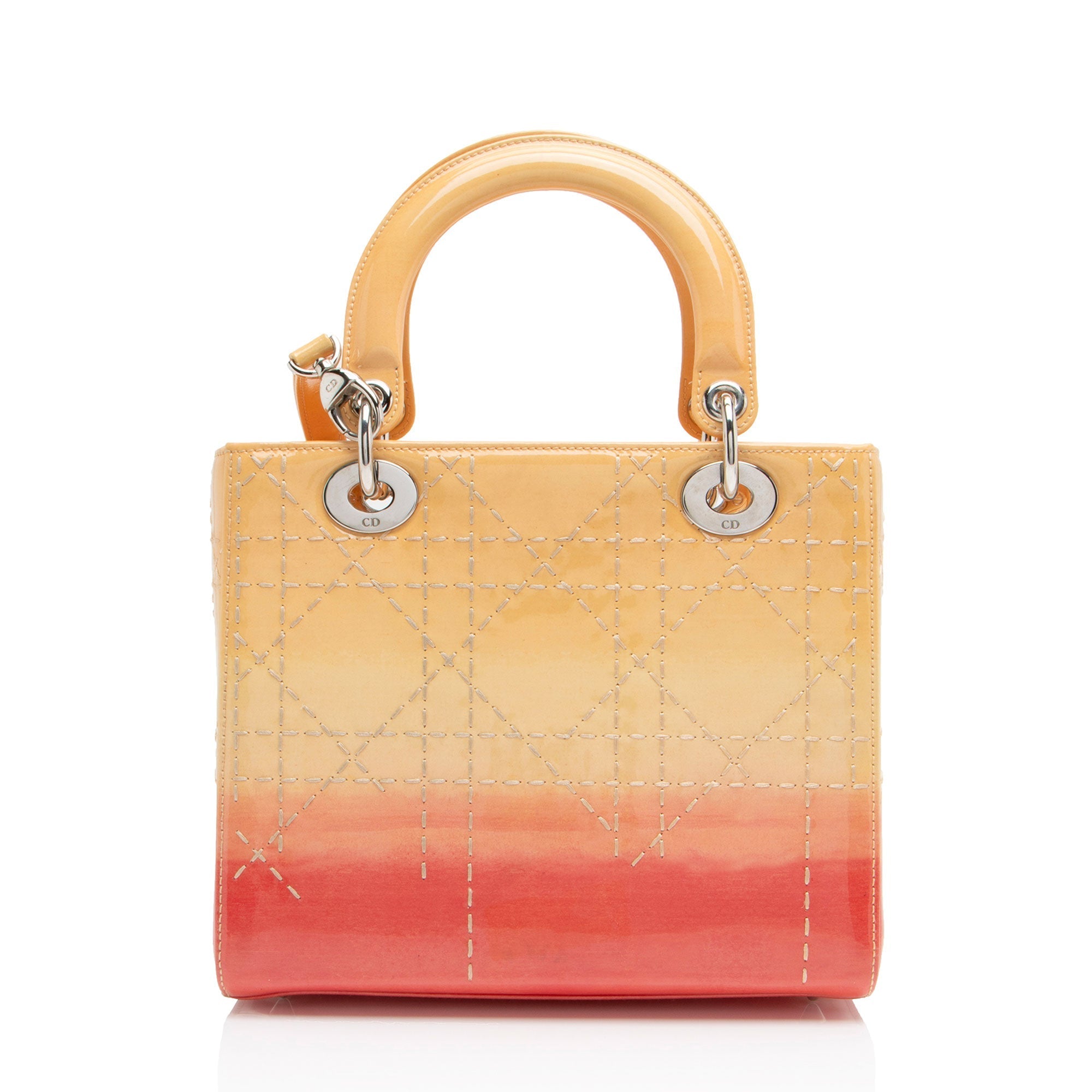 Dior 1:1 Rep Leather Ombre Lady Dior Medium Tote