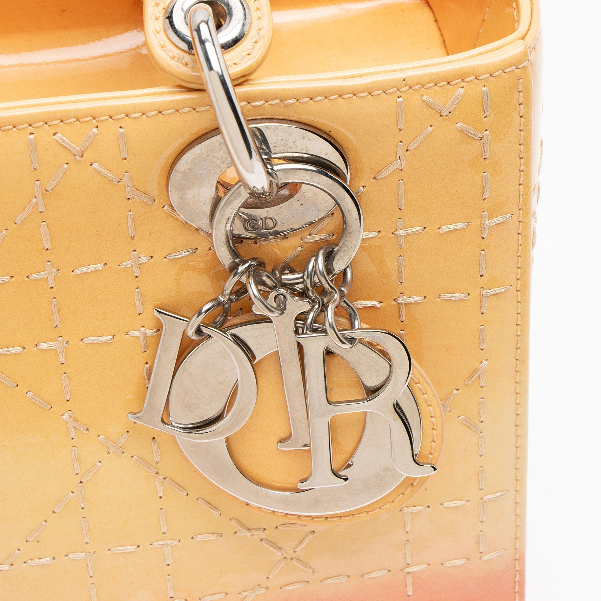 Dior 1:1 Rep Leather Ombre Lady Dior Medium Tote