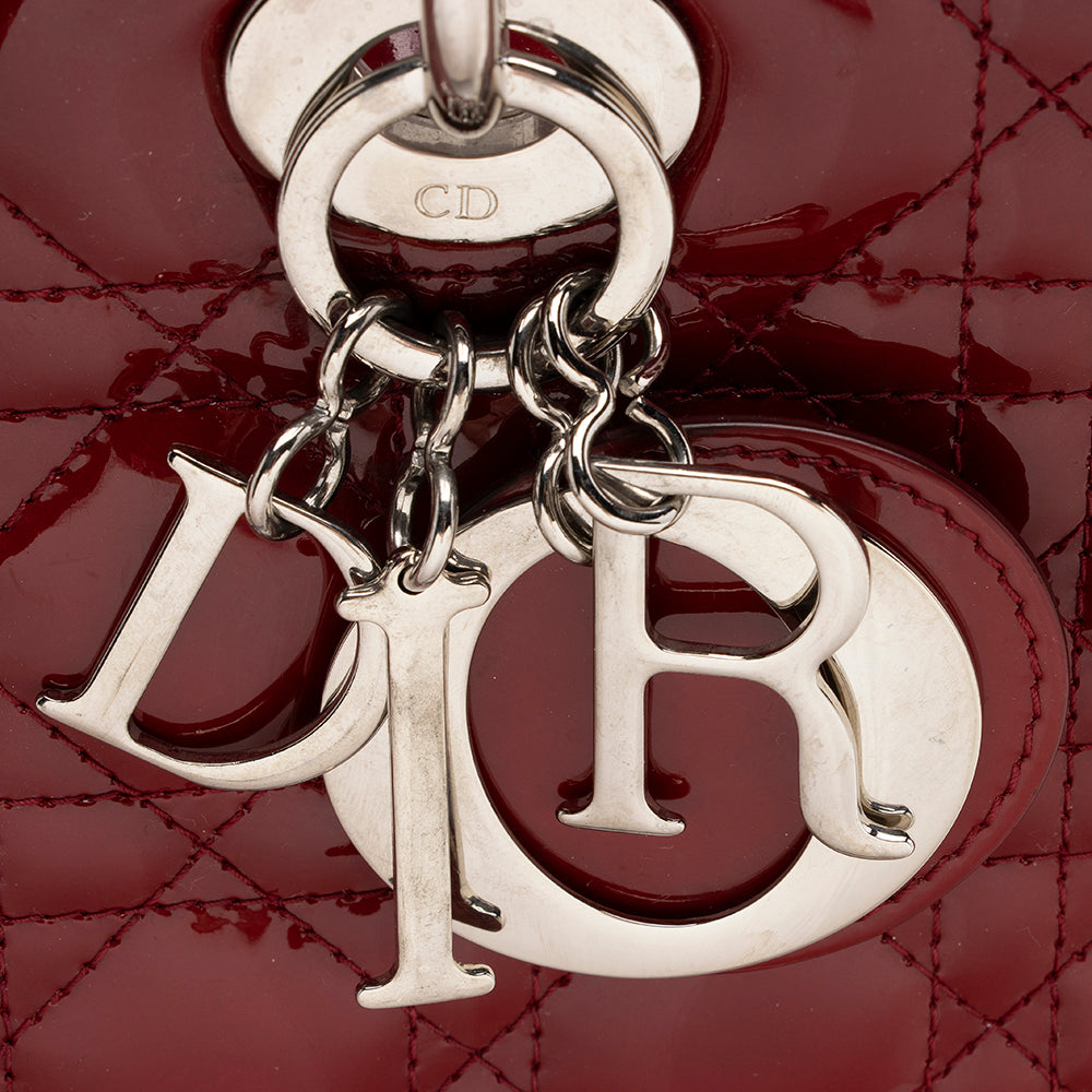 Dior 1:1 Rep Leather Lady Dior Large Tote (SHF-17791)