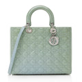 Dior 1:1 Rep Leather Lady Dior Large Tote (SHF-22040)