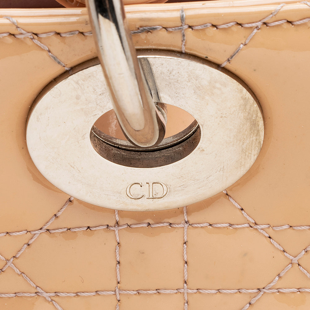 Dior 1:1 Rep Leather Lady Dior Large Tote (SHF-22103)