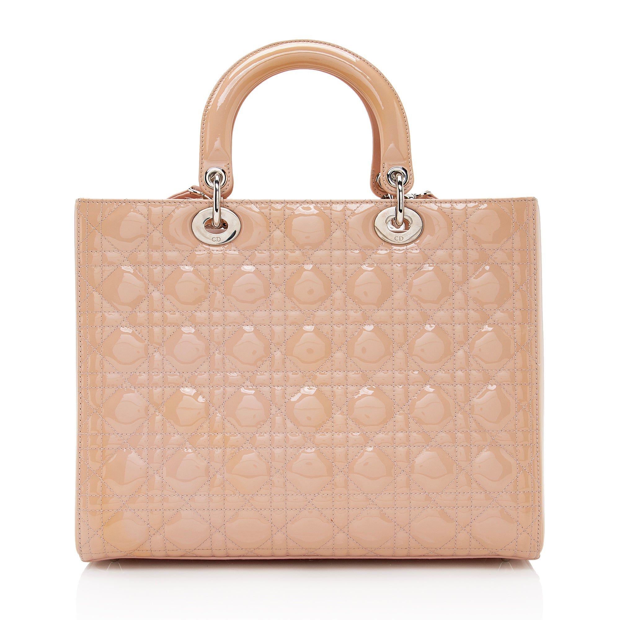 Dior 1:1 Rep Leather Lady Dior Large Tote (SHF-22412)