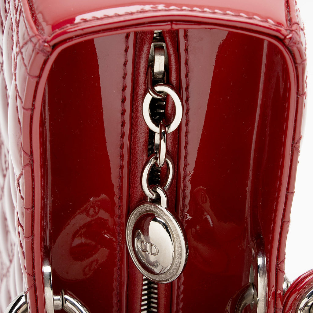 Dior 1:1 Rep Leather Lady Dior Large Tote (SHF-22848)