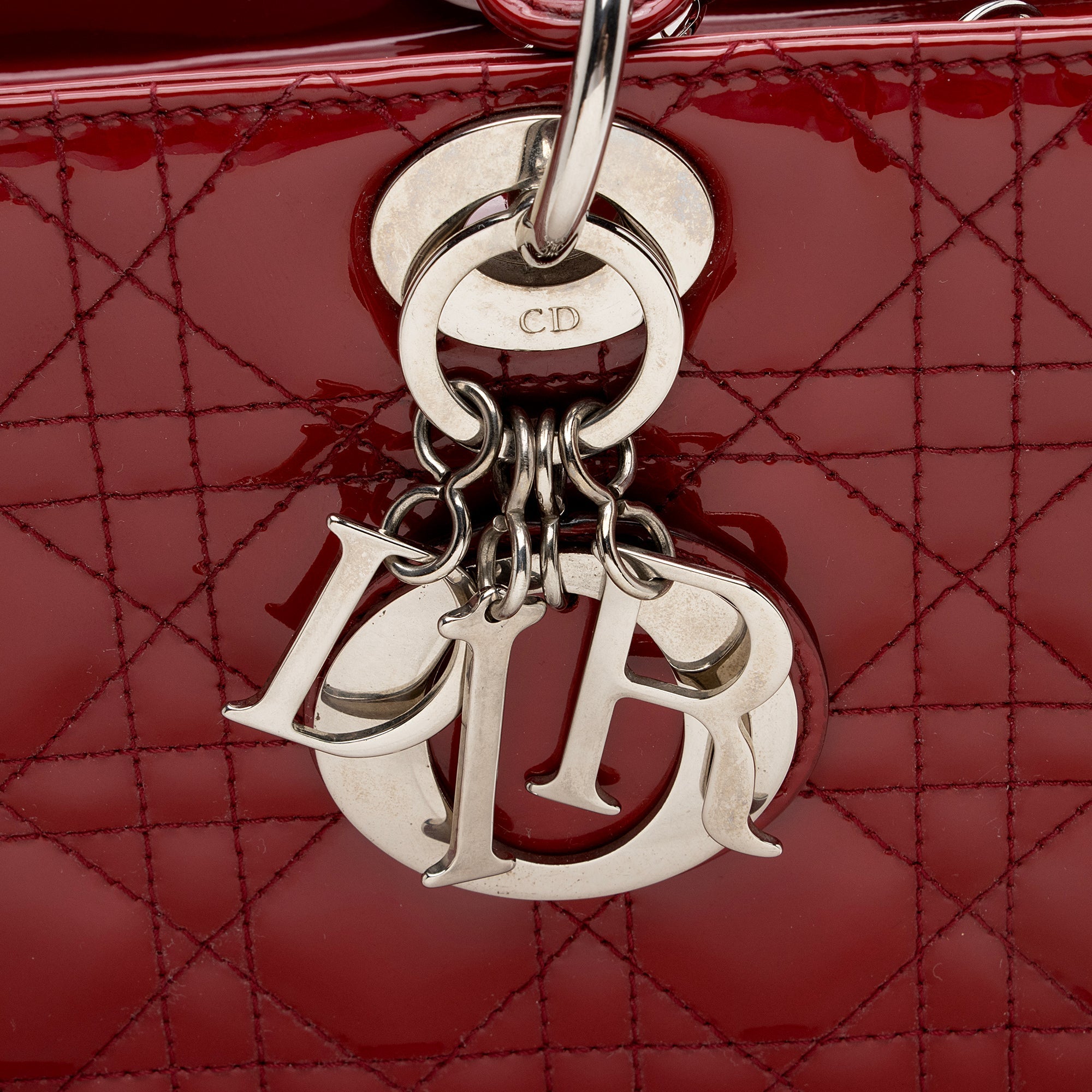 Dior 1:1 Rep Leather Lady Dior Large Tote (SHF-22848)