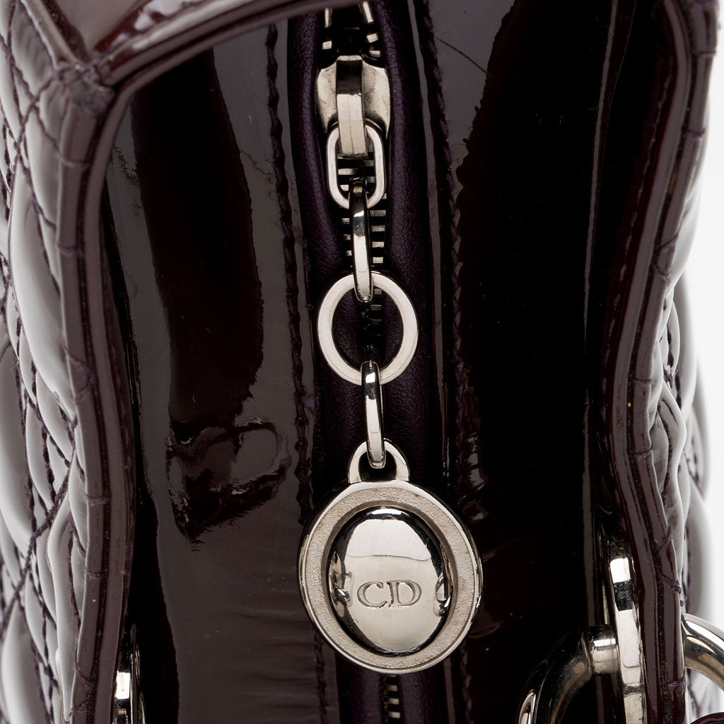 Dior 1:1 Rep Leather Lady Dior Large Tote (SHF-5trAE8)