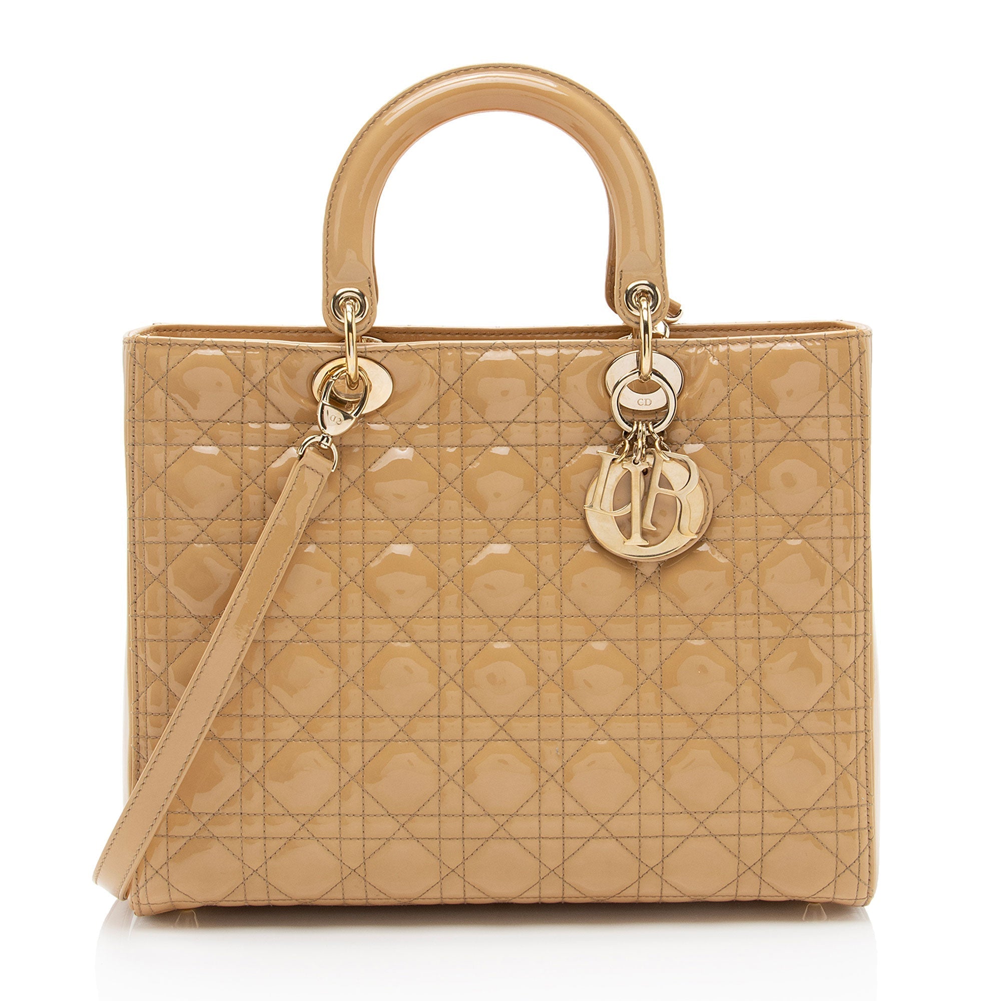 Dior 1:1 Rep Leather Lady Dior Large Tote (SHF-EZ4EwJ)