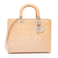 Dior 1:1 Rep Leather Lady Dior Large Tote (SHF-2qzbI4)