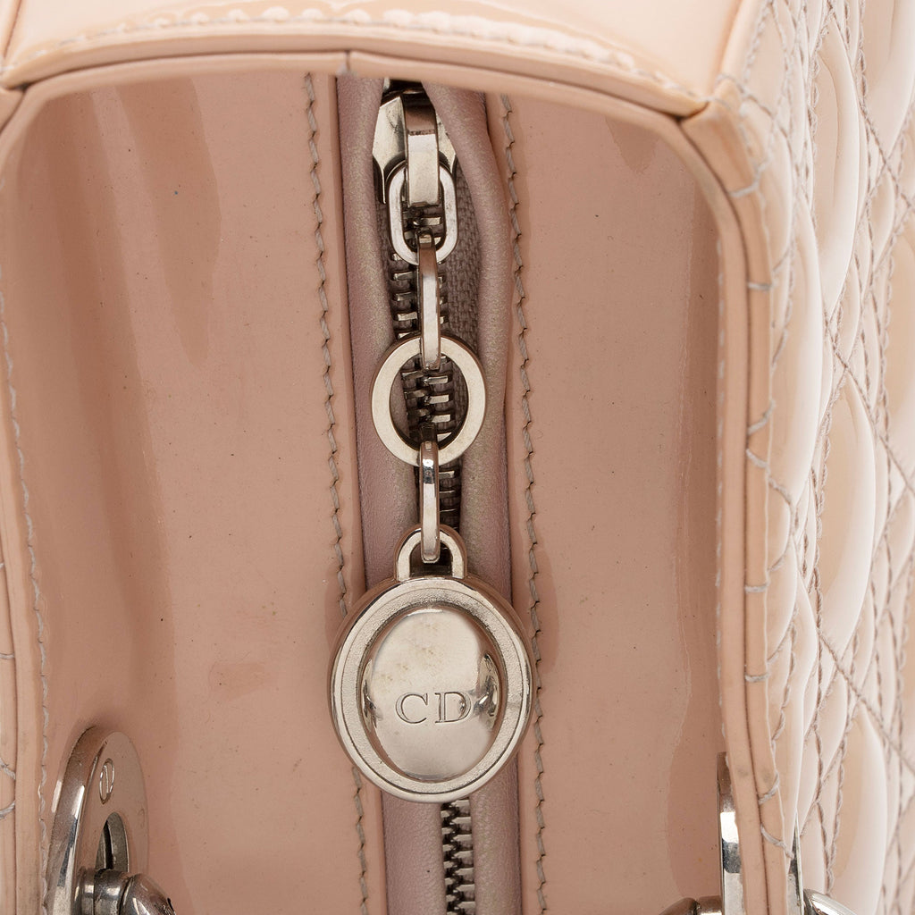 Dior 1:1 Rep Leather Lady Dior Large Tote (SHF-oF5d9t)