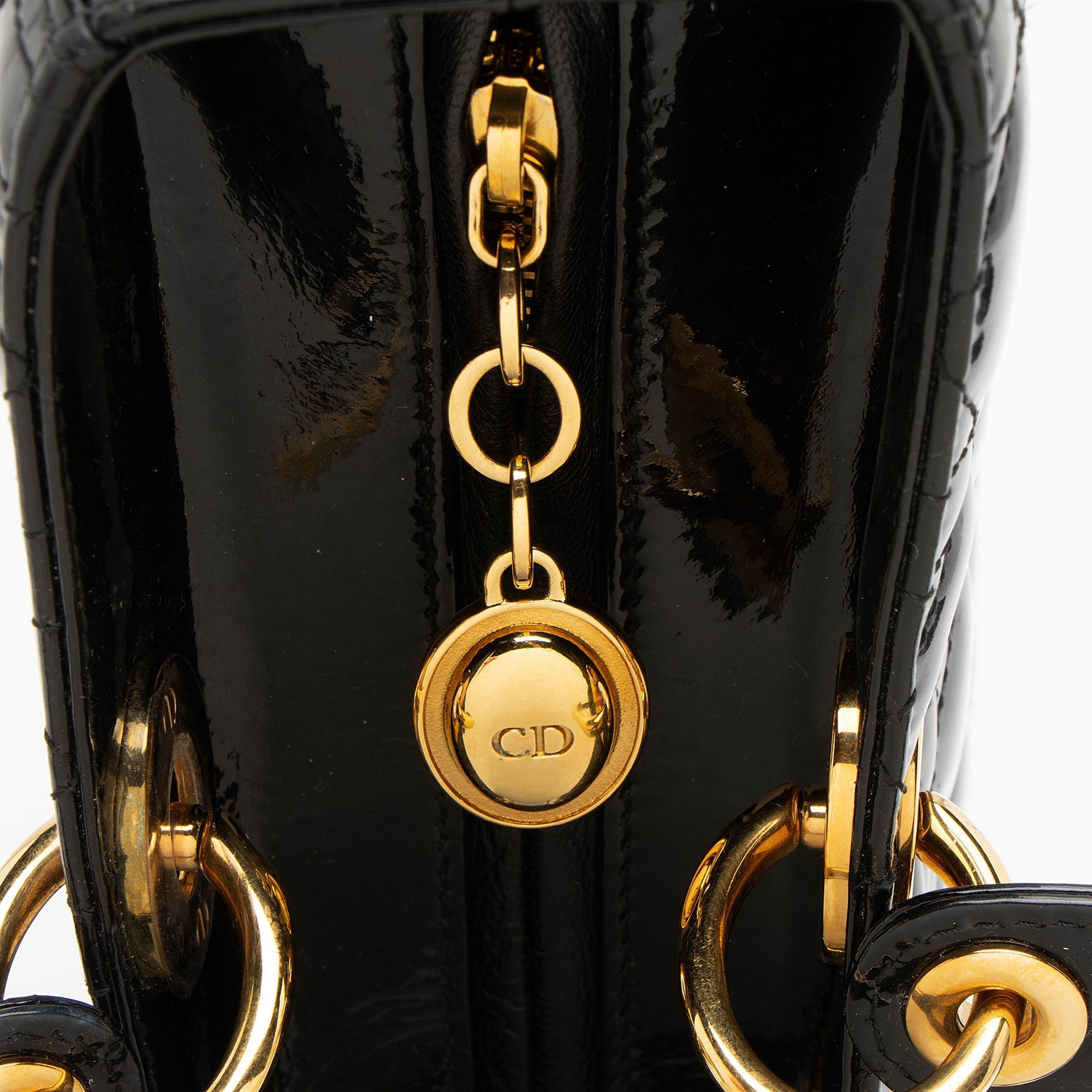 Dior 1:1 Rep Leather Lady Dior Large Tote (SHF-GVZhUv)