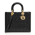 Dior 1:1 Rep Leather Lady Dior Large Tote (SHF-GVZhUv)