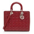 Dior 1:1 Rep Leather Lady Dior Large Tote (SHF-Fee2T5)