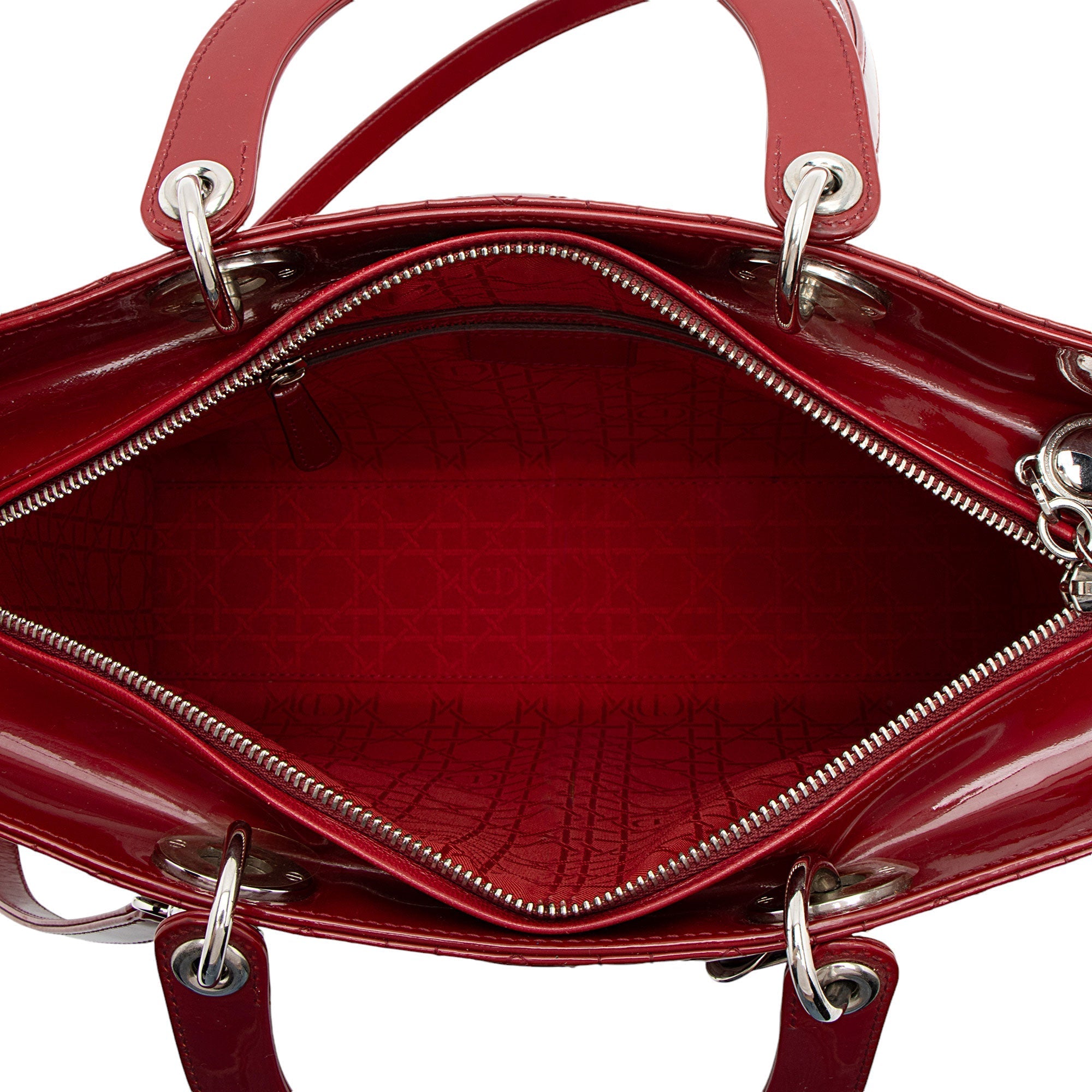 Dior 1:1 Rep Leather Lady Dior Large Tote (SHF-Fee2T5)