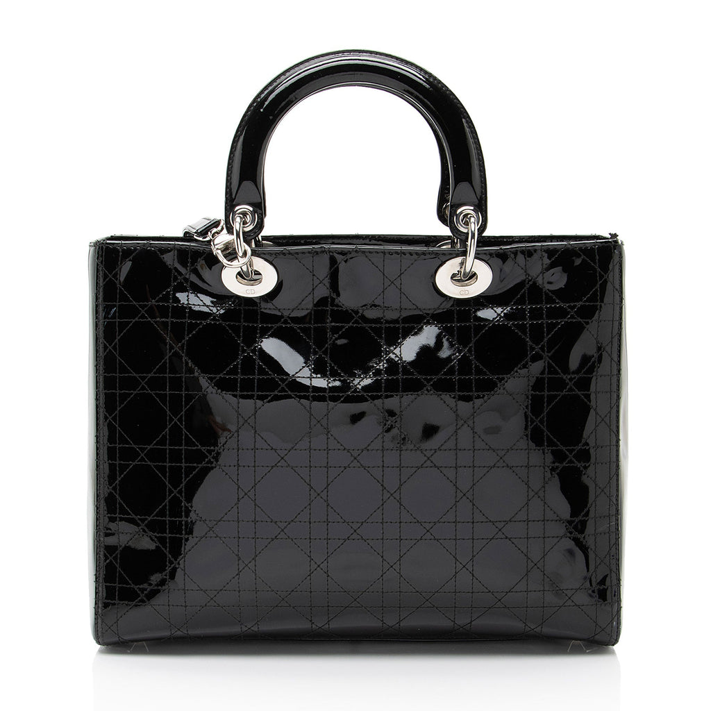 Dior 1:1 Rep Leather Lady Dior Large Tote