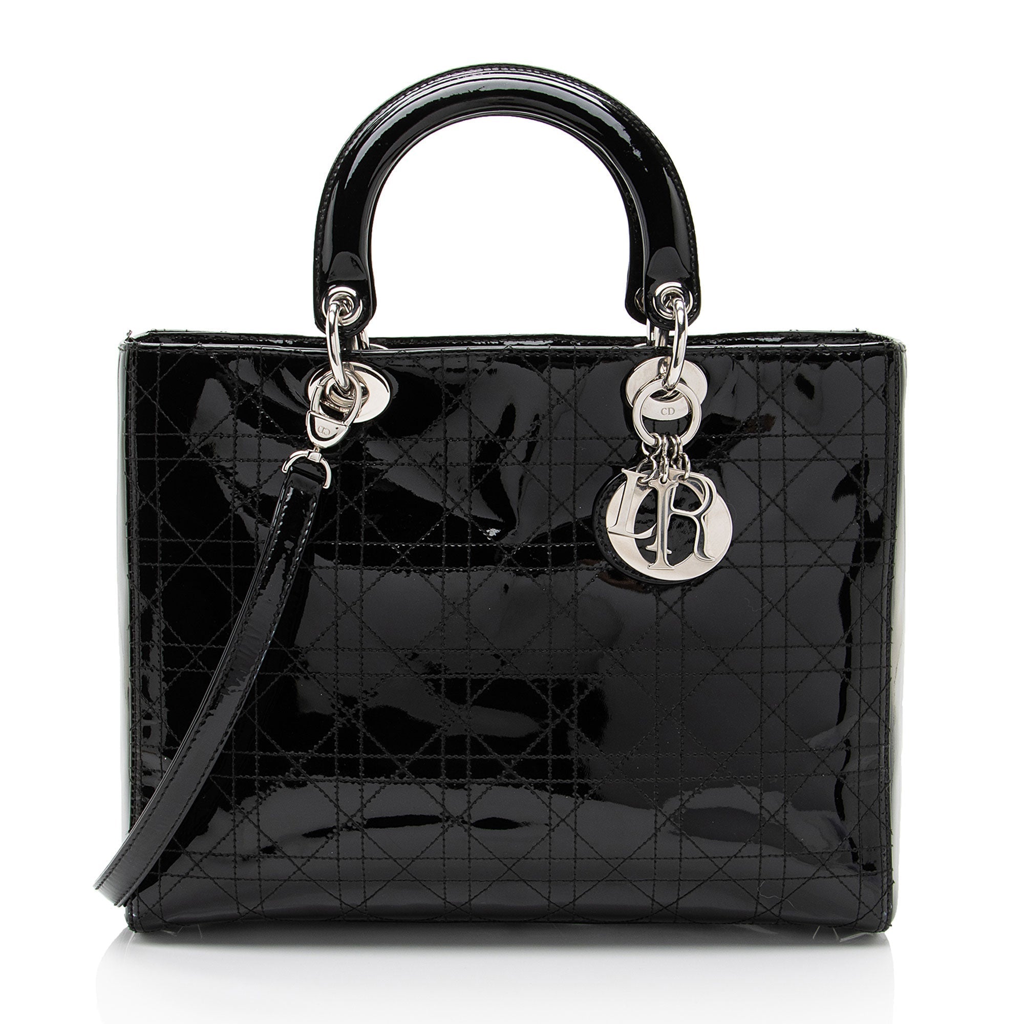 Dior 1:1 Rep Leather Lady Dior Large Tote