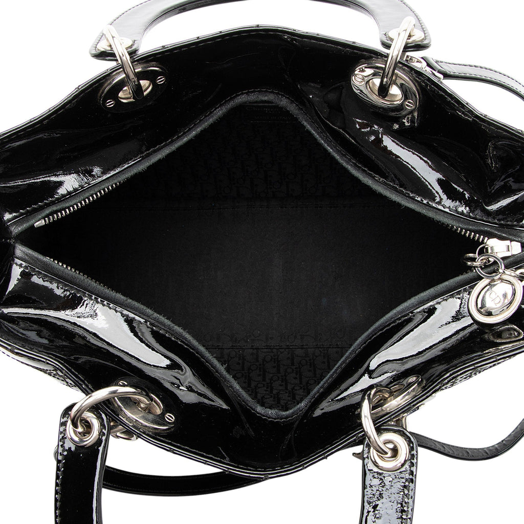 Dior 1:1 Rep Leather Lady Dior Large Tote