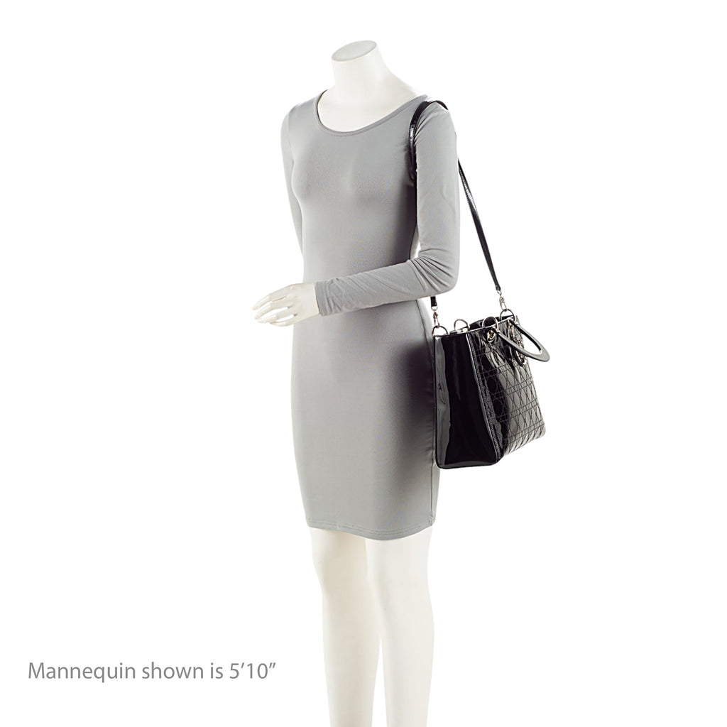 Dior 1:1 Rep Leather Lady Dior Large Tote
