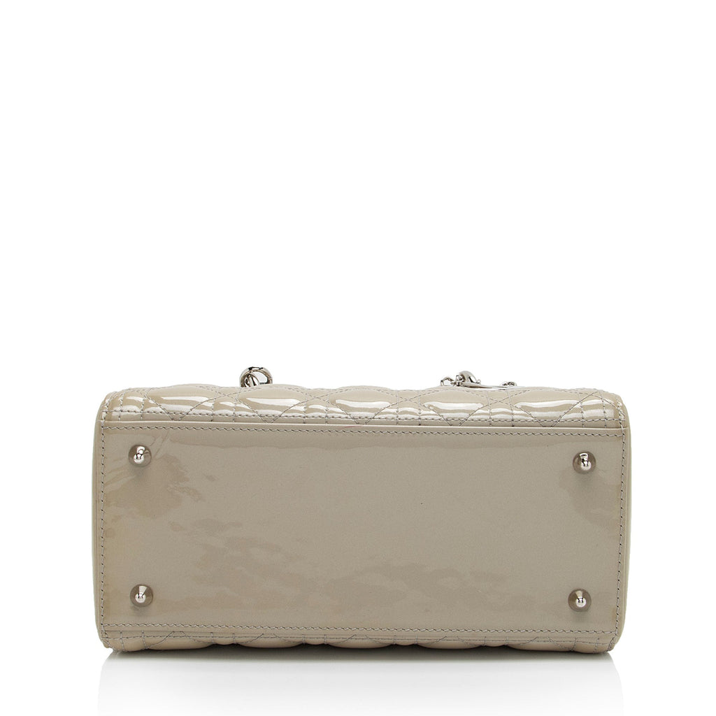 Dior 1:1 Rep Leather Lady Dior Medium Tote (SHF-dLpwLG)