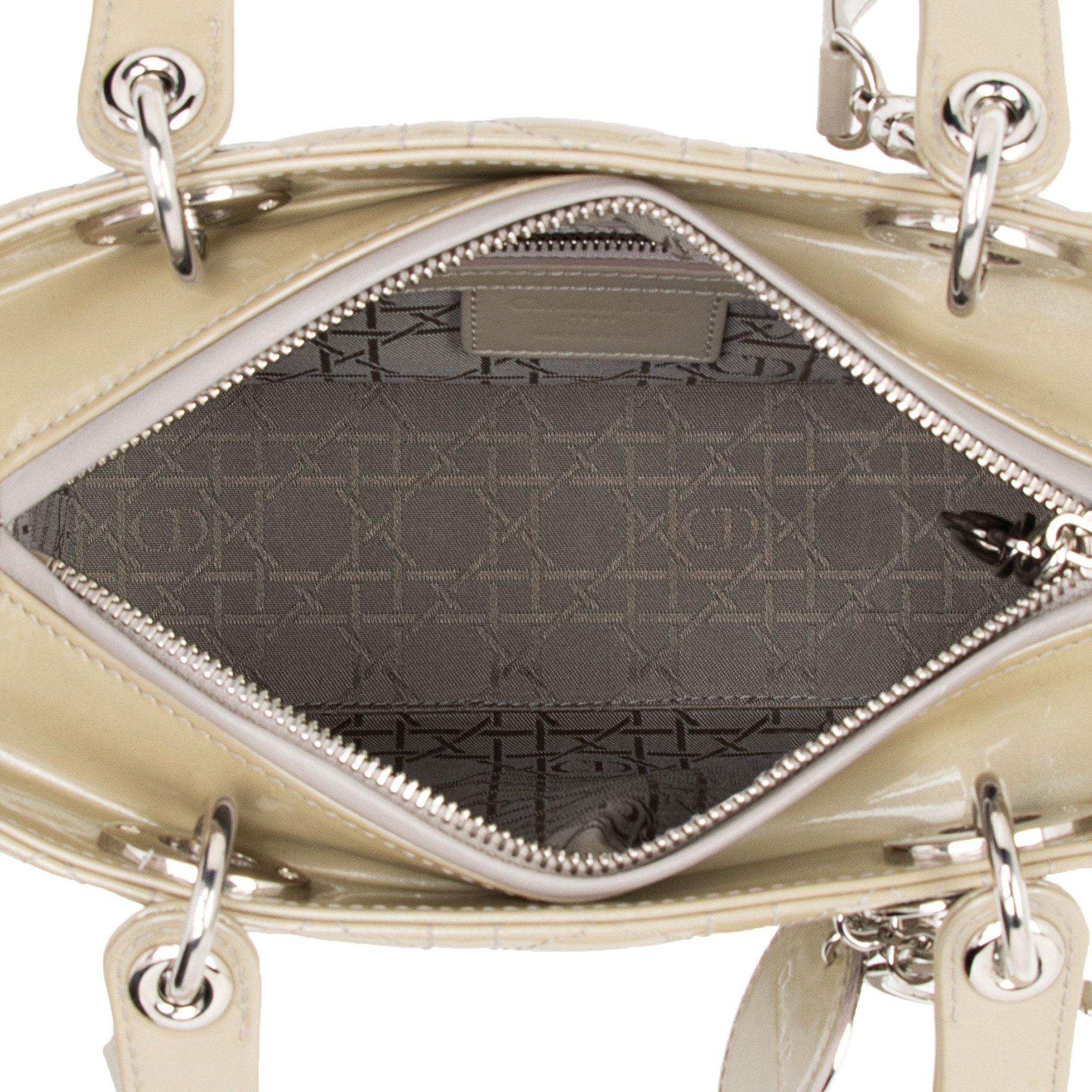 Dior 1:1 Rep Leather Lady Dior Medium Tote (SHF-dLpwLG)