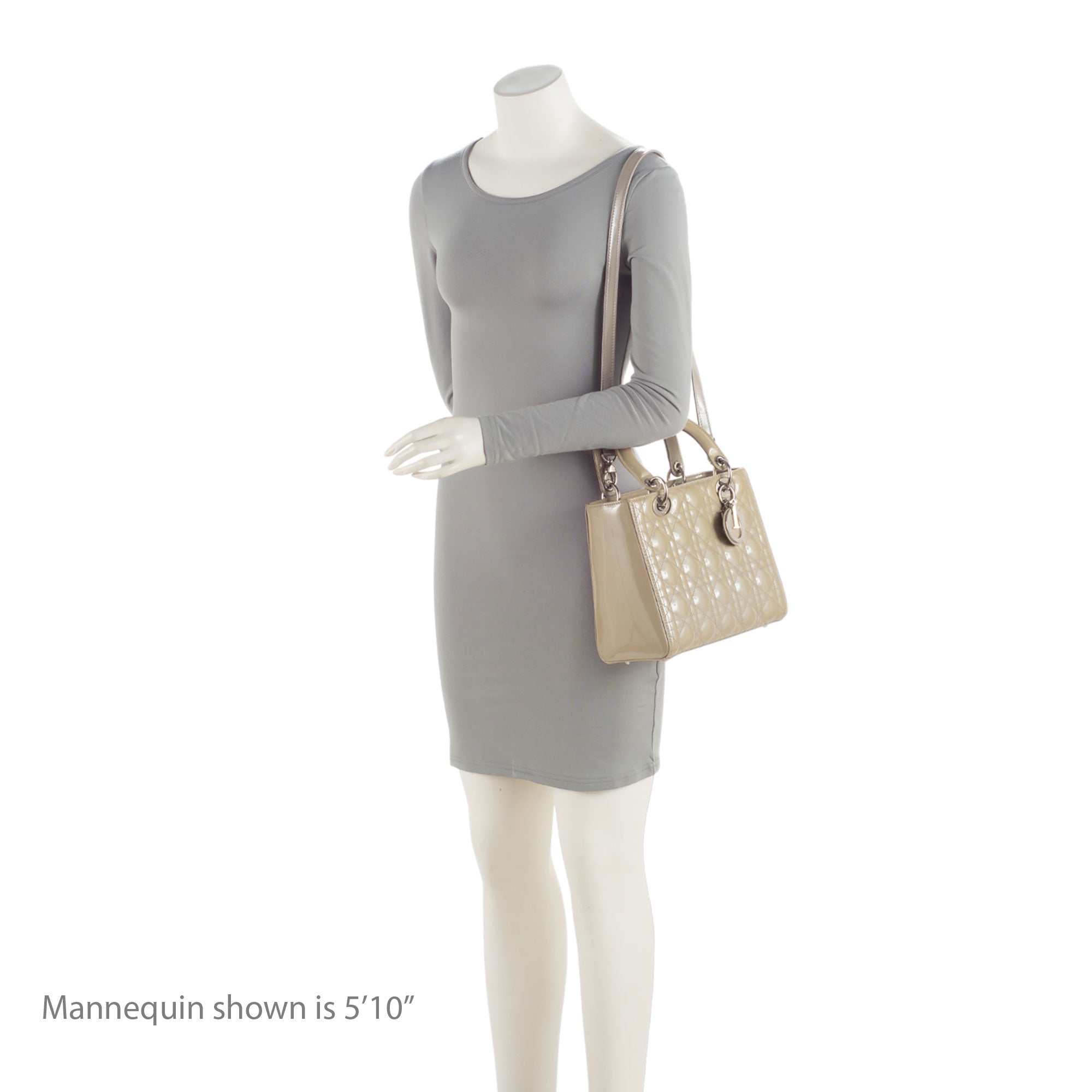 Dior 1:1 Rep Leather Lady Dior Medium Tote (SHF-dLpwLG)