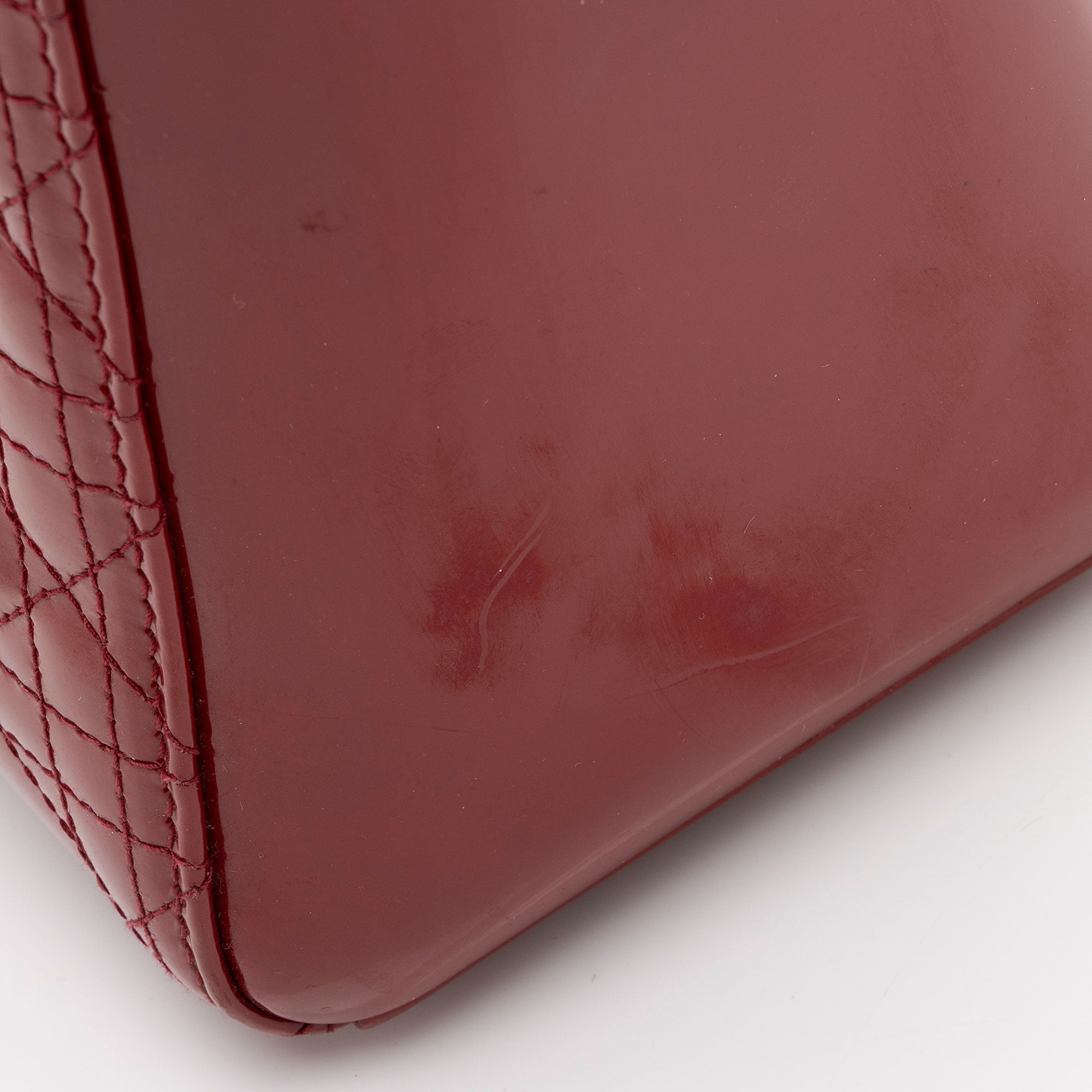 Dior 1:1 Rep Leather Lady Dior Medium Tote (SHF-KM7Orb)