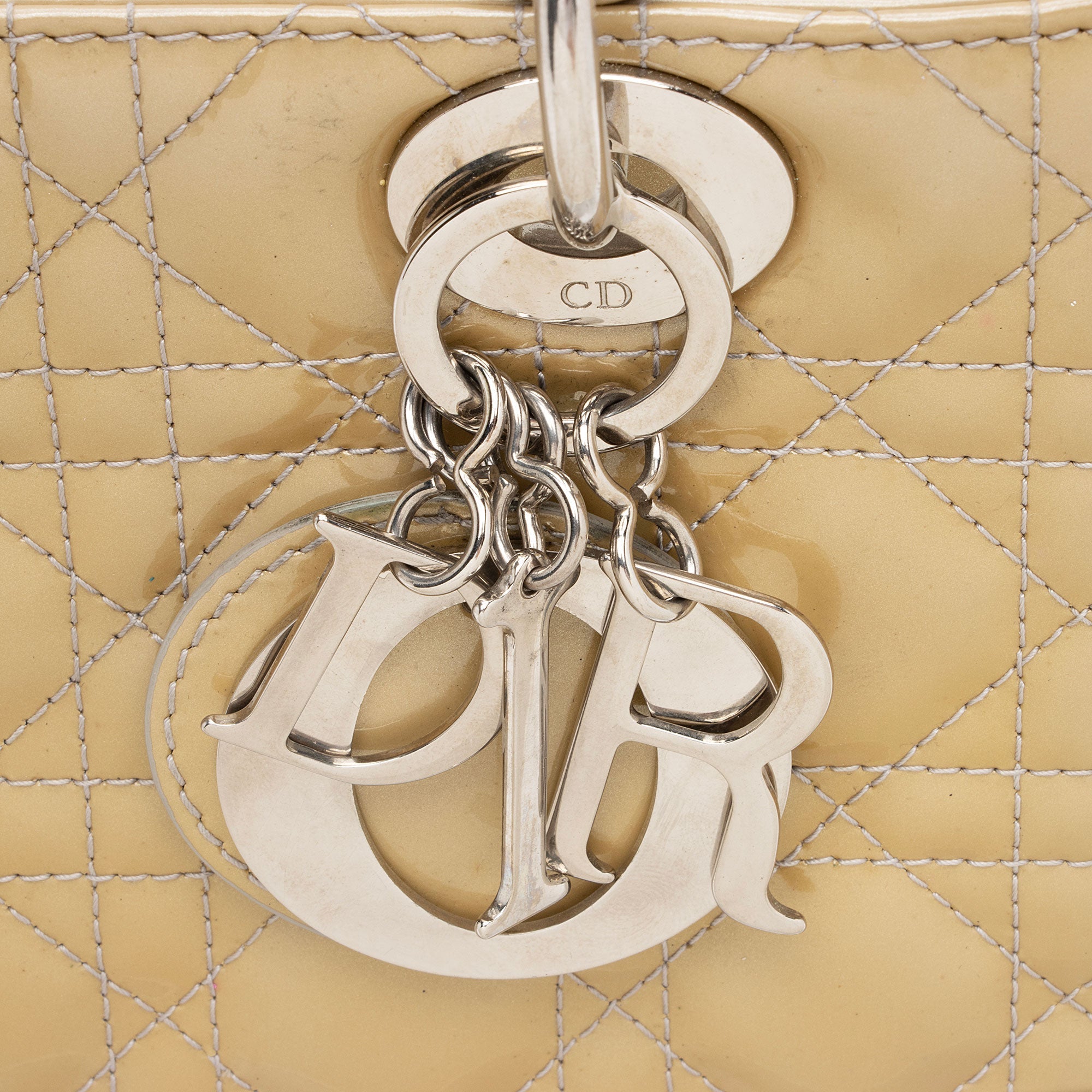 Dior 1:1 Rep Leather Lady Dior Medium Tote (SHF-595Avu)