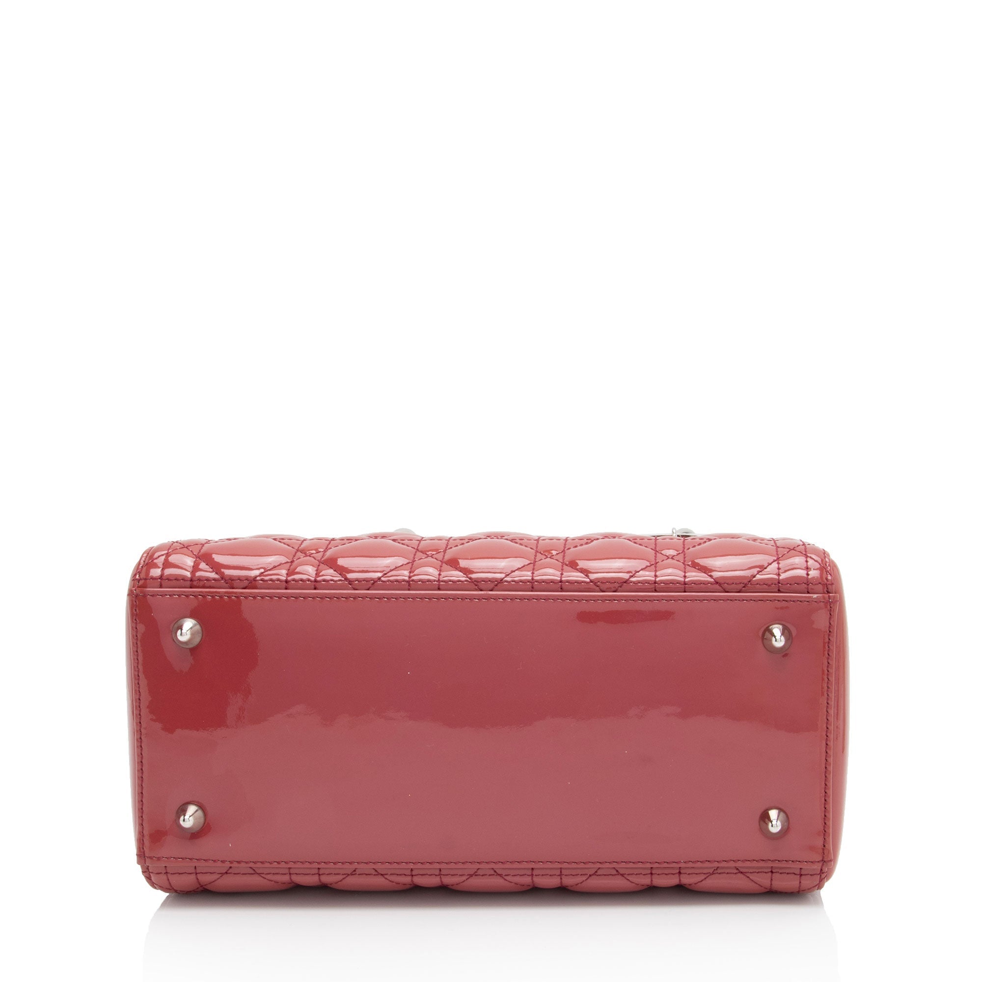 Dior 1:1 Rep Leather Lady Dior Medium Tote (SHF-9SFjWH)