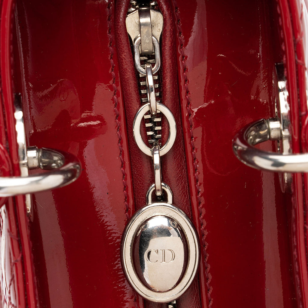 Dior 1:1 Rep Leather Lady Dior Medium Tote (SHF-Wd5jCB)
