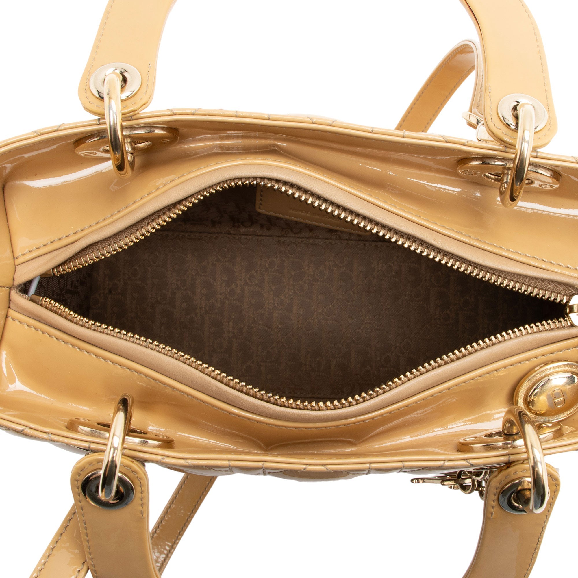 Dior 1:1 Rep Leather Lady Dior Medium Tote (SHF-8qfooJ)