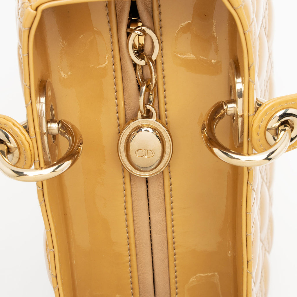 Dior 1:1 Rep Leather Lady Dior Medium Tote
