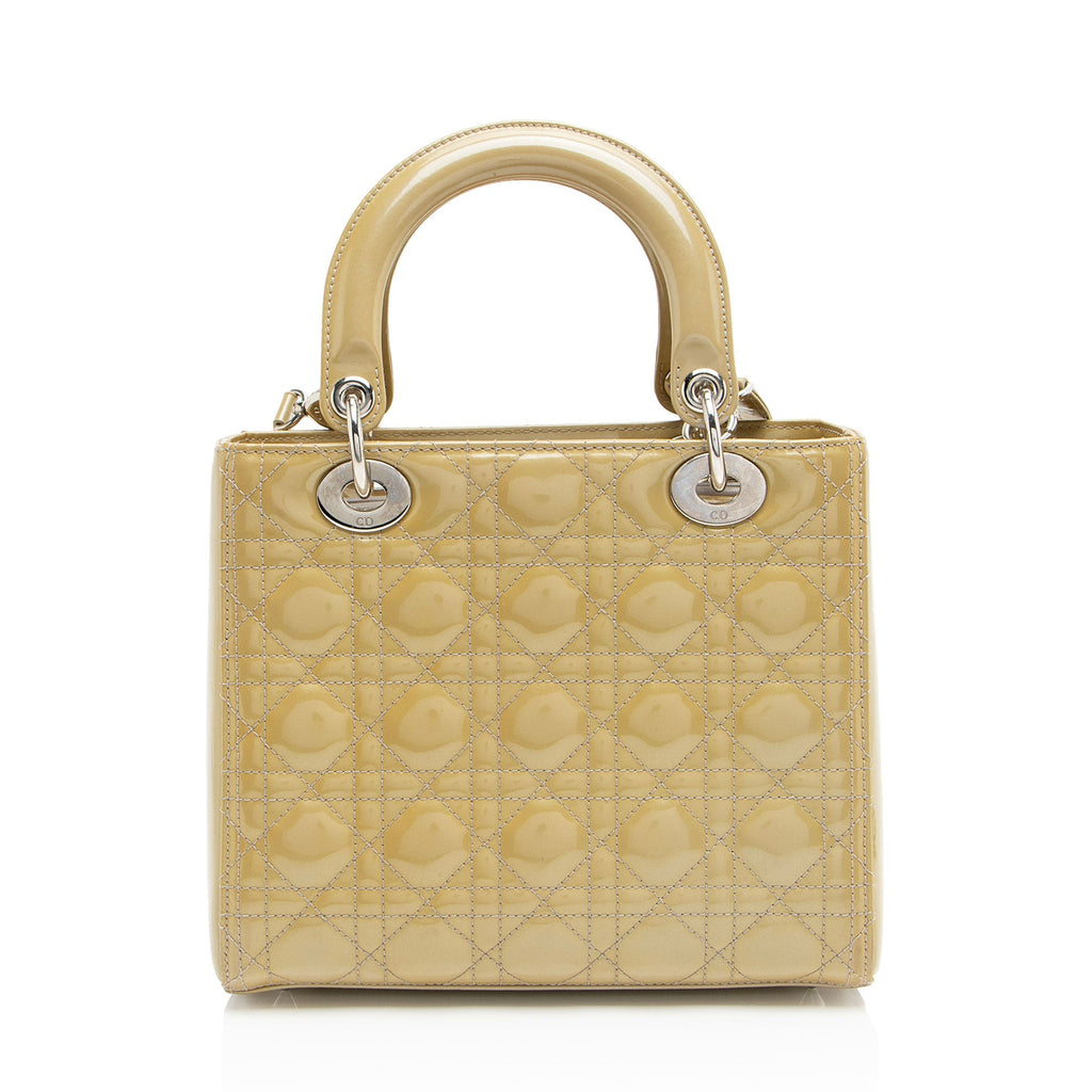 Dior 1:1 Rep Leather Lady Dior Medium Tote