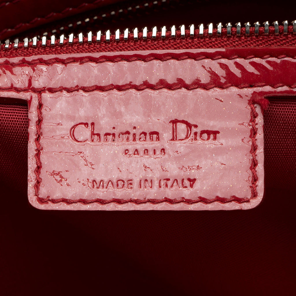 Dior 1:1 Rep Leather Soft Cannage Lady Dior Small Shopping Tote (SHF-vm0Byx)