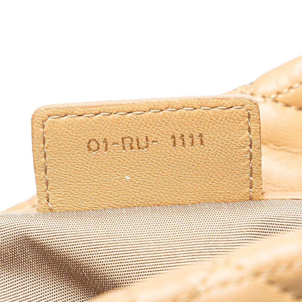 Dior Small Lambskin Cannage Dior Soft Shopping Tote (SHG-gPZGoA)