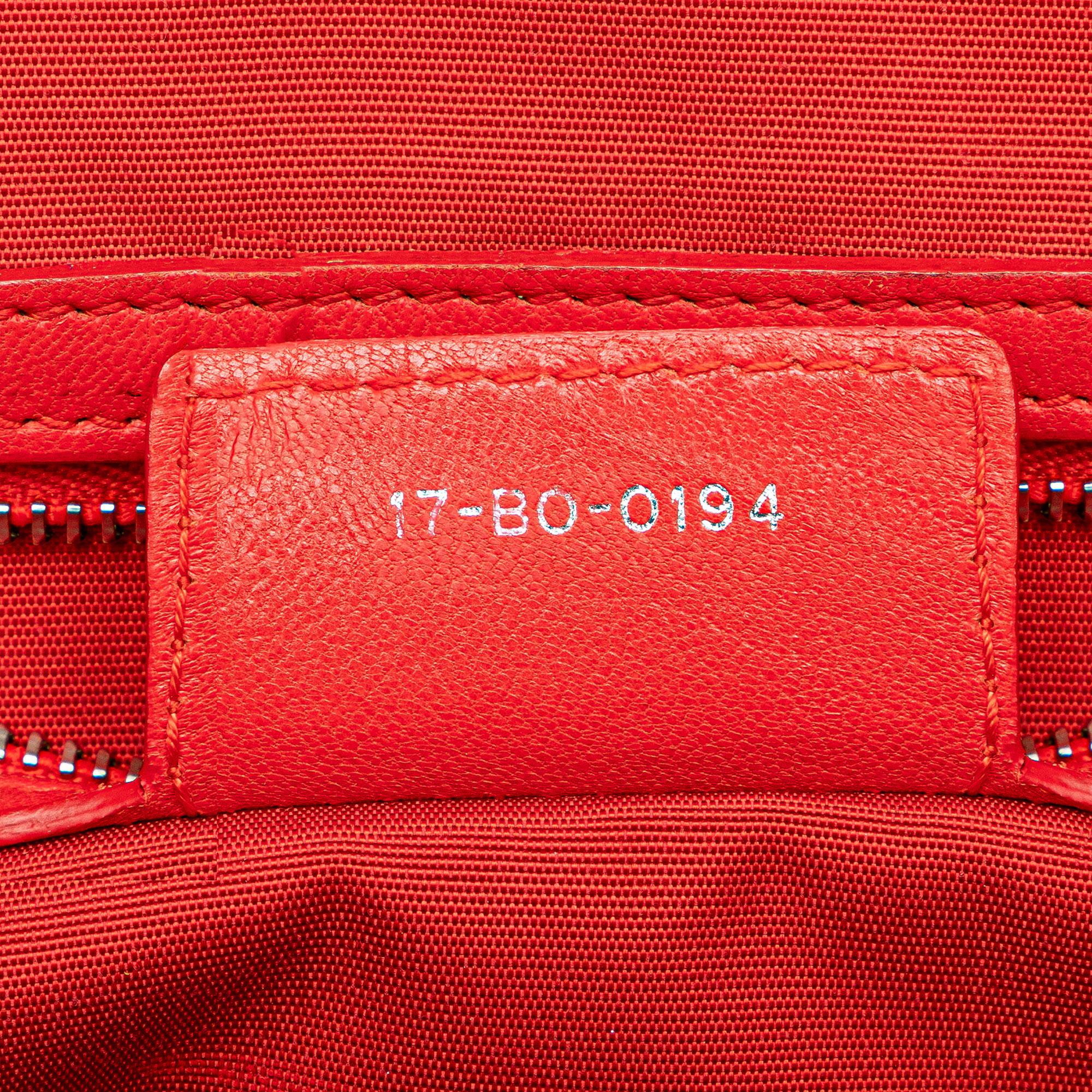 Dior Small Lambskin Cannage Soft Zip Shopping Tote (SHG-oVMMG5)