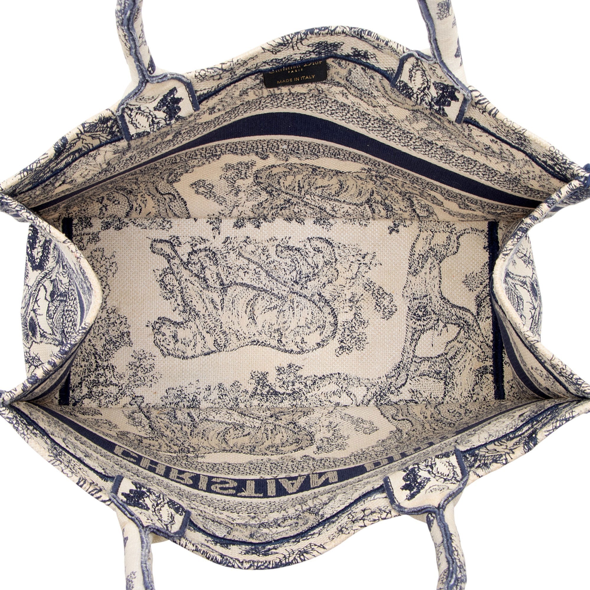 Dior Toile De Jouy Small Book Tote