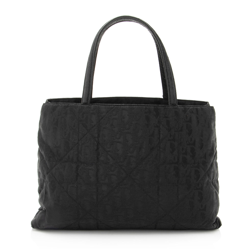 Dior Vintage Nylon Cannage Tote
