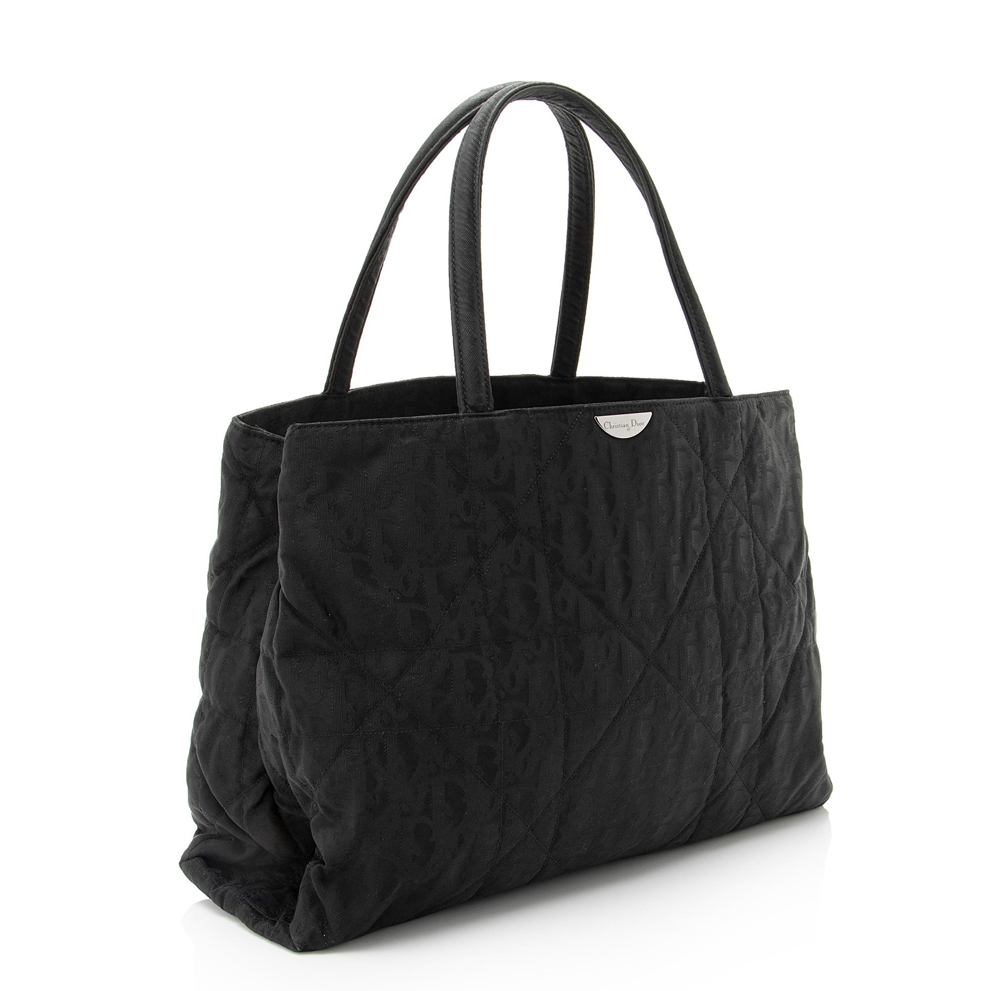 Dior Vintage Nylon Cannage Tote