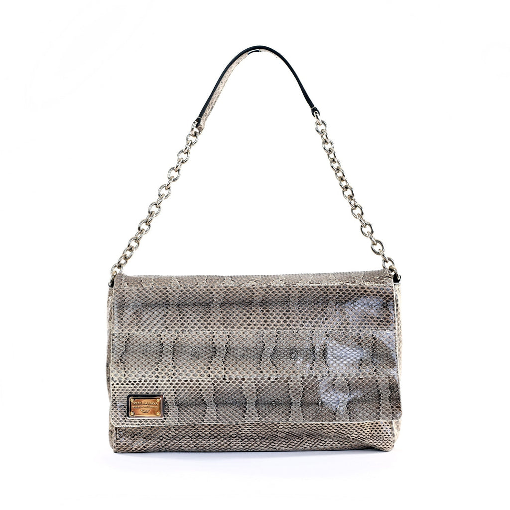 Miss Martini Snakeskin Shoulder Bag